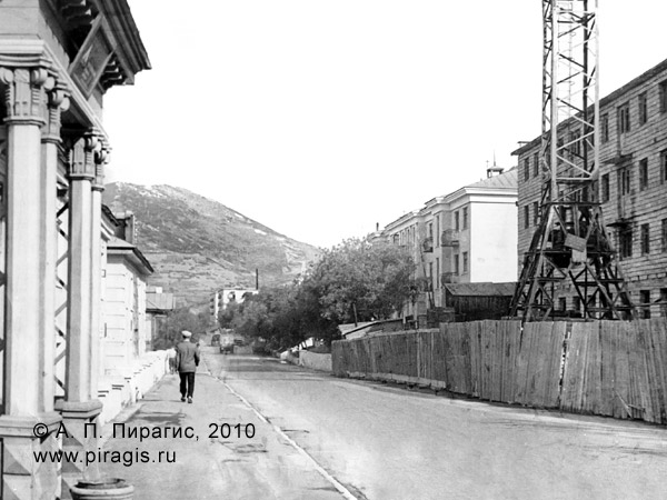 Строительство на улице Советской в Петропавловске-Камчатском