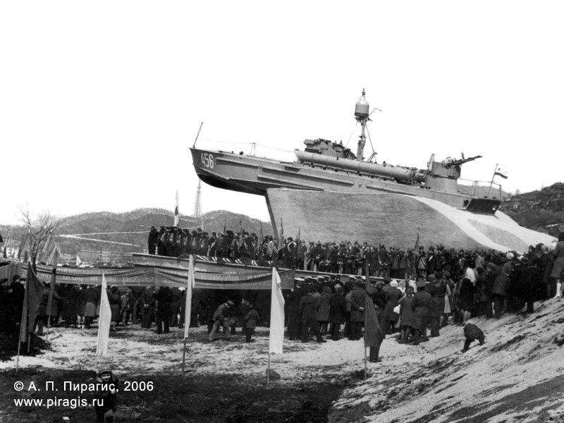 Открытие памятника Торпедный катер в городе Петропавловске-Камчатском