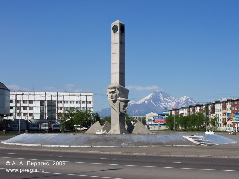 Монумент Славы пограничникам Камчатки в Петропавловске-Камчатском