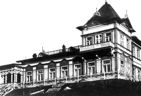 Здание губернской канцелярии в Петропавловске. 1912 год