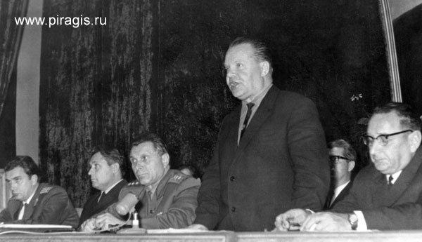 Г. В. Дарузе, министр МВД СССР Н. А. Щелоков, М. А. Орлов, В. И. Алексеев